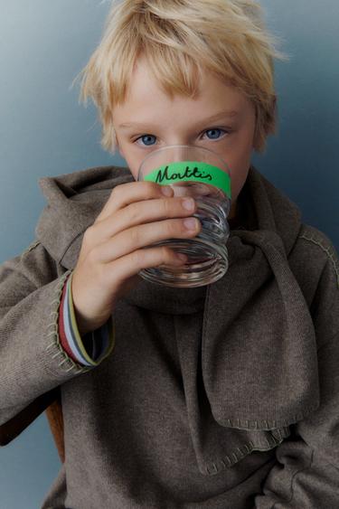 ŠVELNŪS MARŠKINĖLIAI SU KONTRASTINGOMIS DEKORATYVINĖMIS SIŪLĖMIS – Beige – „Zara“