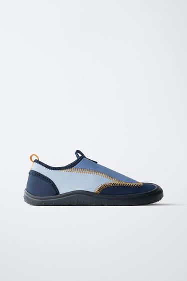 Zara 浴用鞋 - 藍色