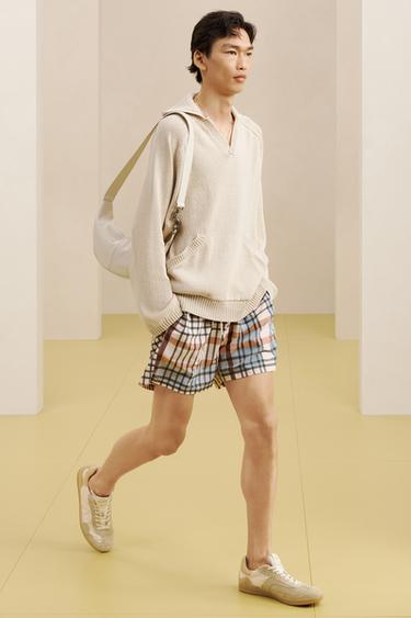 LTHR SNKRS - Beige de Zara