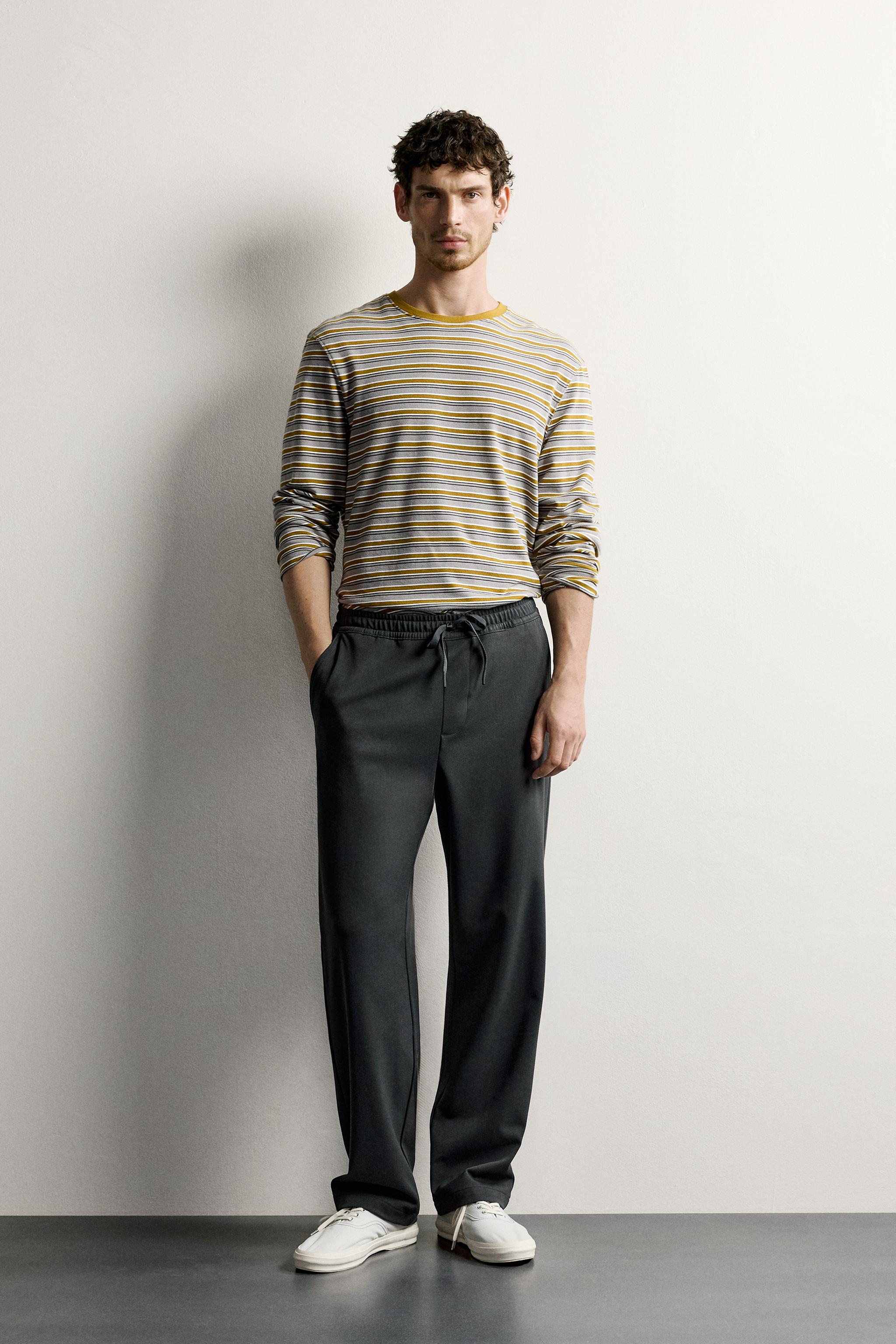 COMFORT REGULAR-FIT PANTS