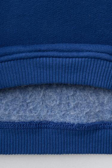 PRINTED BEAR SWEATSHIRT - Blue by Zara - Image 3