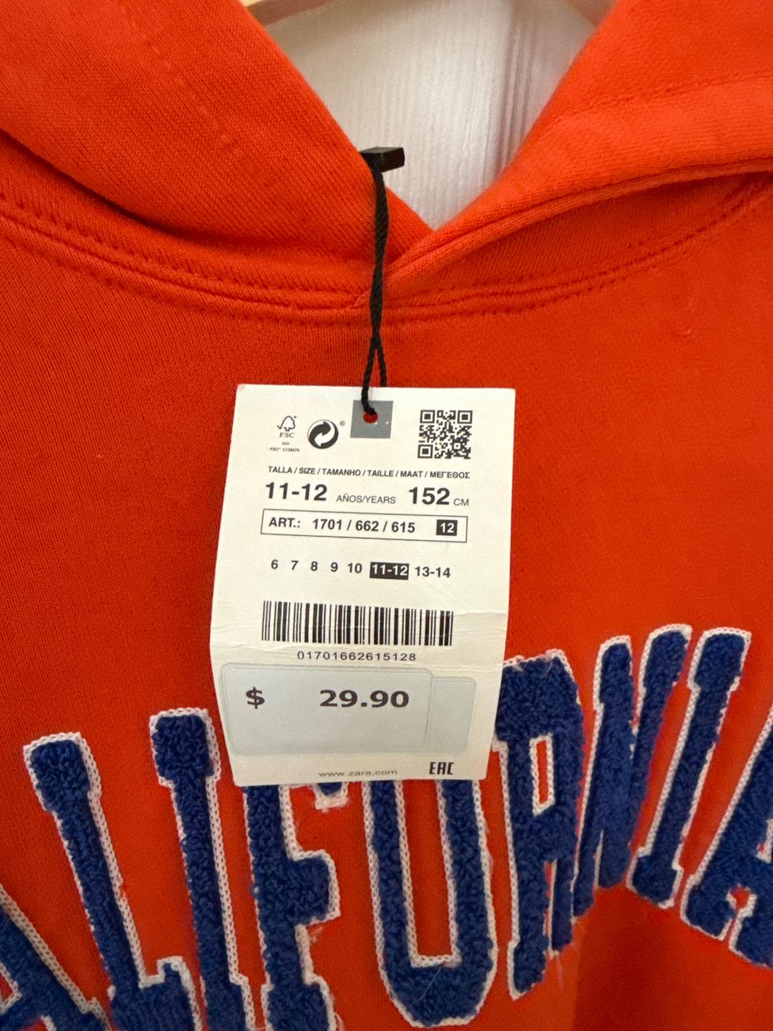 EMBOSSED “CALIFORNIA” SWEATSHIRT - Image 2