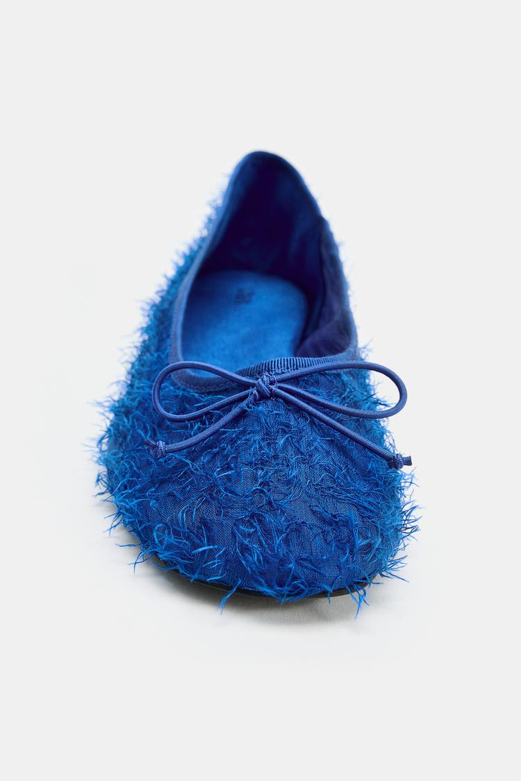 BALLETAS DE TELA CON MOÑO 6
