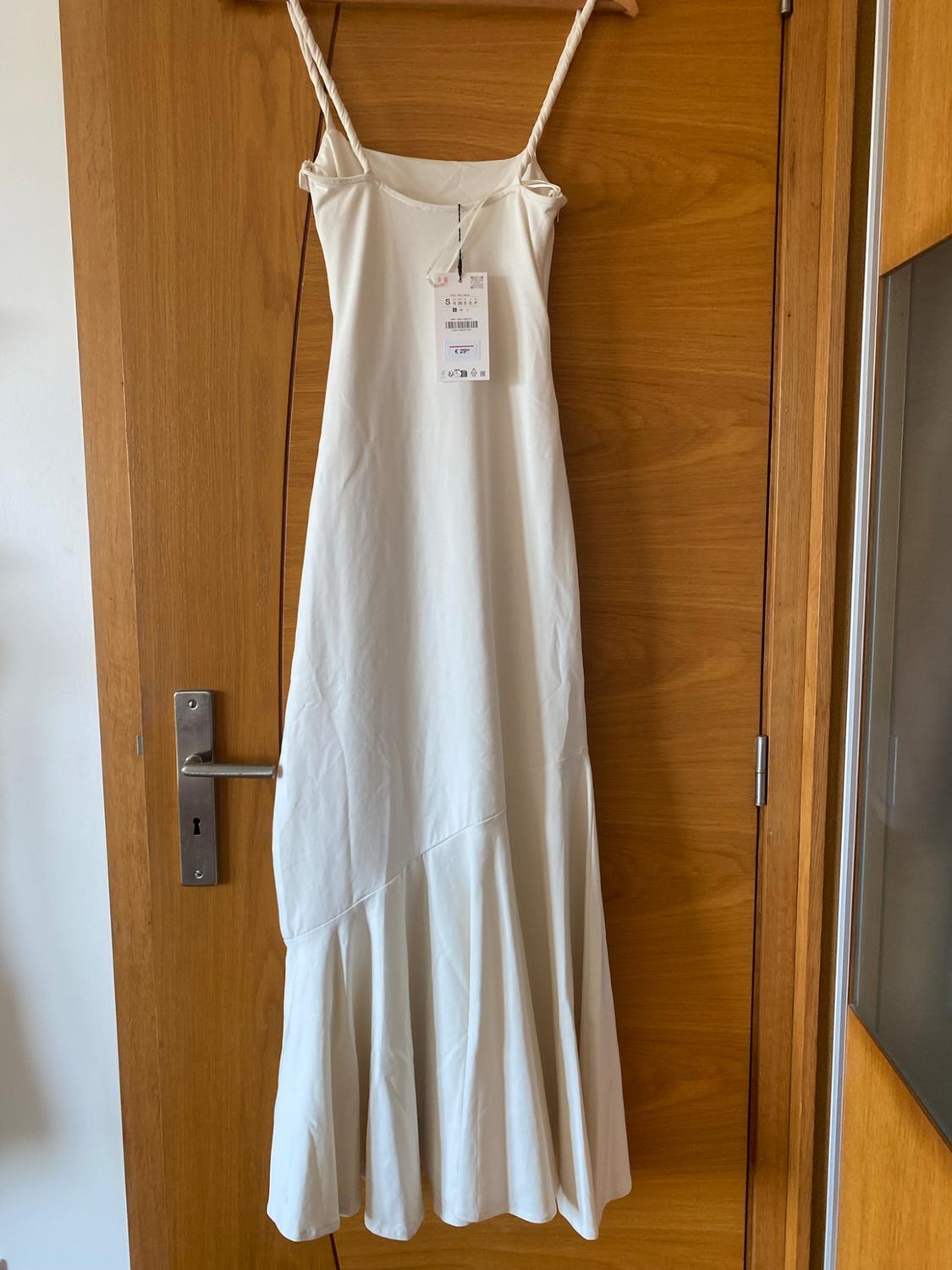 LONG DRAPED DRESS - Image 4