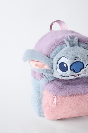 LILO & STITCH © DISNEY SHEEPSKIN BACKPACK - Blue by Zara - Image 2