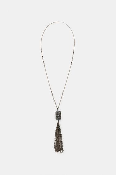 COLLANA COMBINATA CON ELEMENTO LUMINOSO - Dorato di Zara
