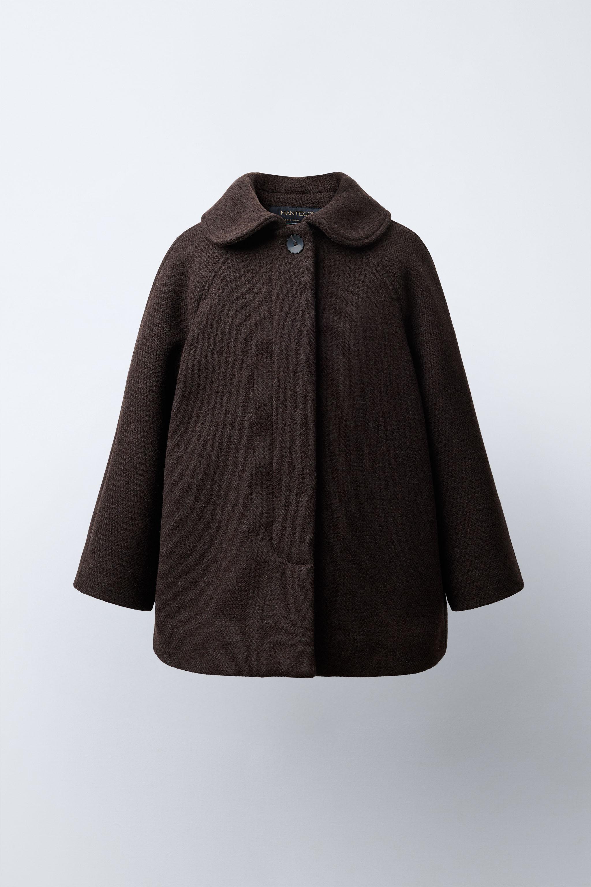 WOOL BLEND CLOTH COAT