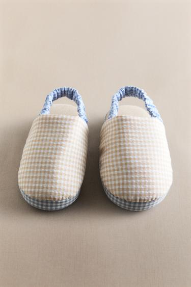 CHAUSSON ENFANT VICHY - Marron brûlé de Zara - Image 5