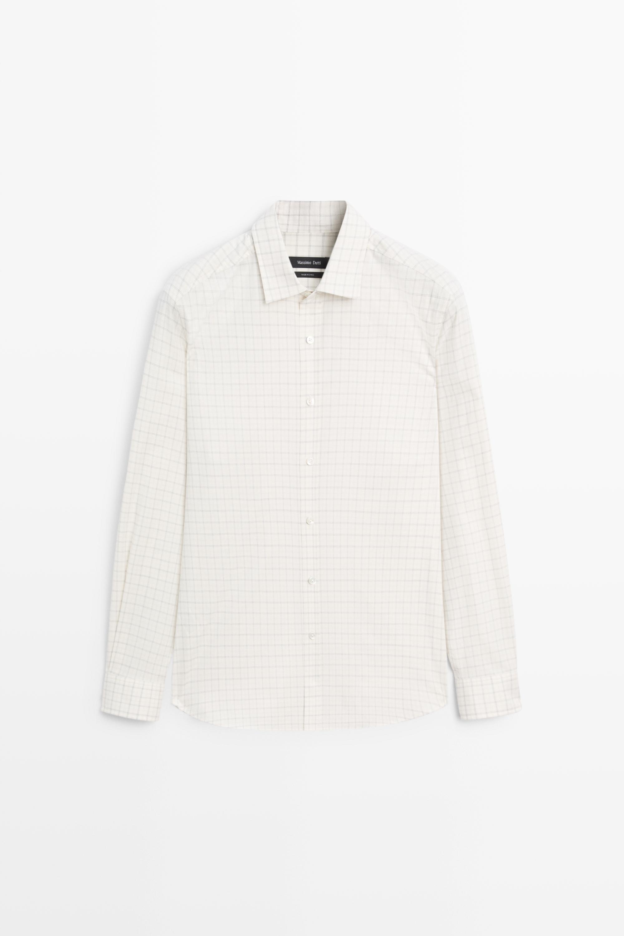 100% Cotton Regular Fit Check Shirt