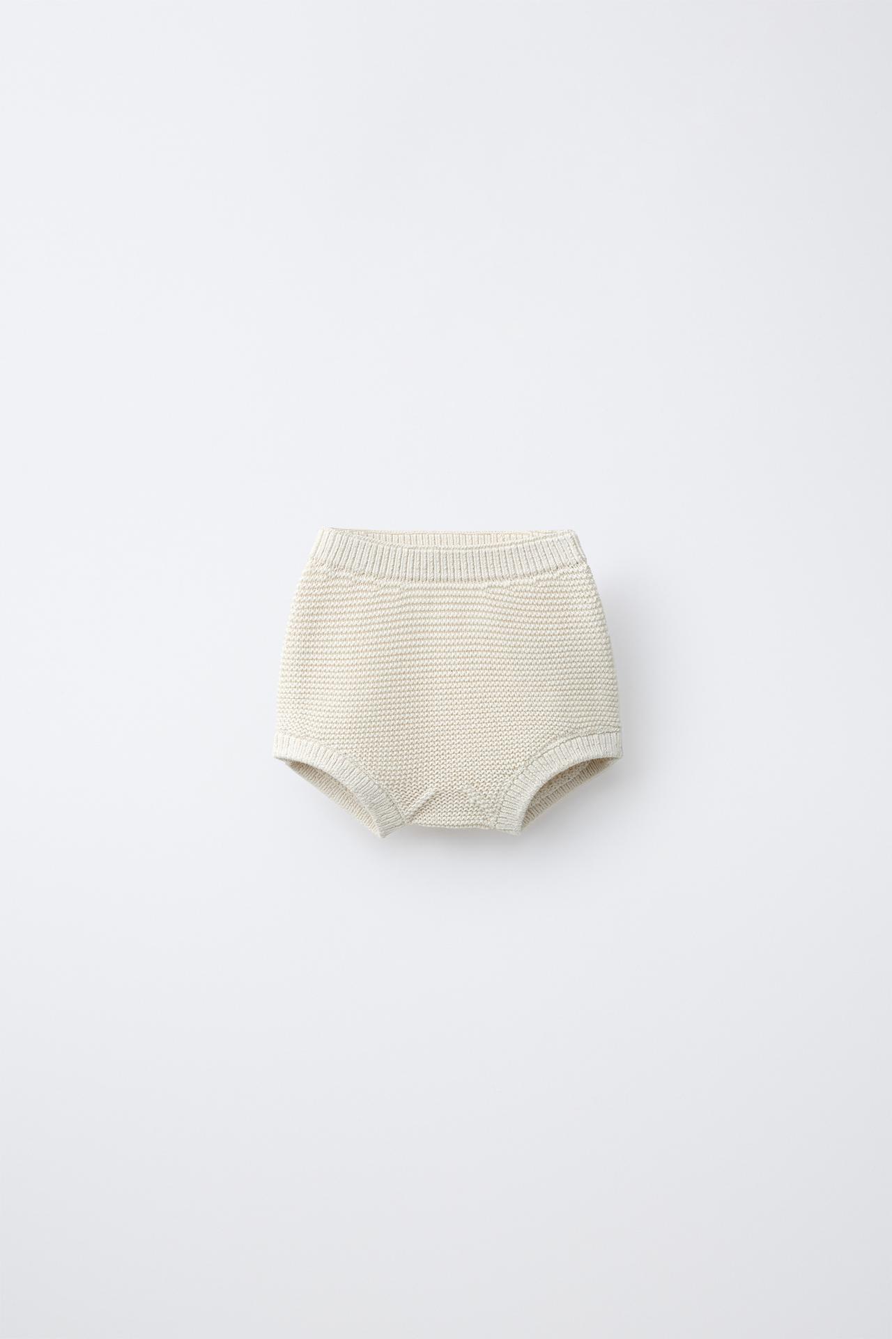 LINKS KNIT PANTIES — Ecru