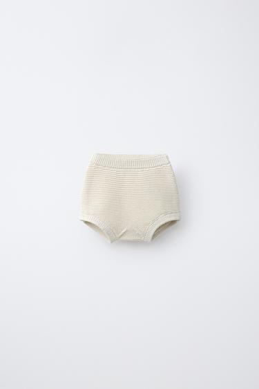 INTERLOCK KNIT BRIEFS - Ecru by Zara - Image 0