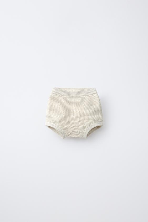 INTERLOCK KNIT BRIEFS - Ecru by Zara - Image 0