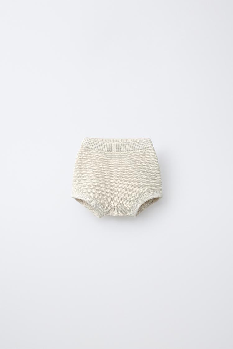 LINKS KNIT PANTIES — Ecru