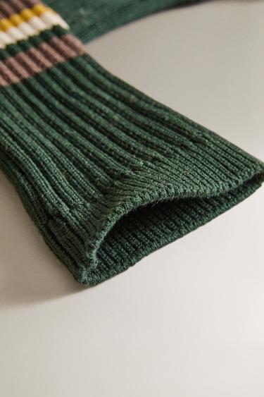 HOUSSE CLUB DE GOLF EN TRICOT - Multicolore de Zara - Image 2