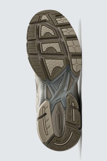 CHUNKY SOLE TRAINERS - Brown by Zara - Image 6