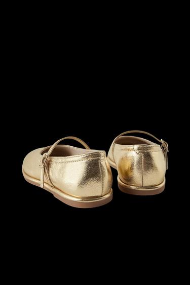 METALLIC-BALLERINA - Goldfarben von Zara