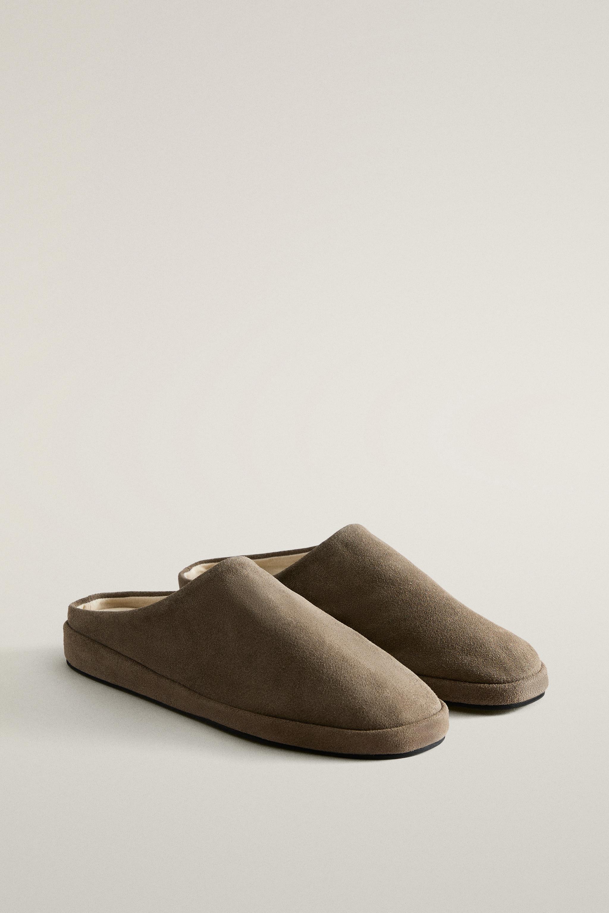 MULE CROÛTE DE CUIR