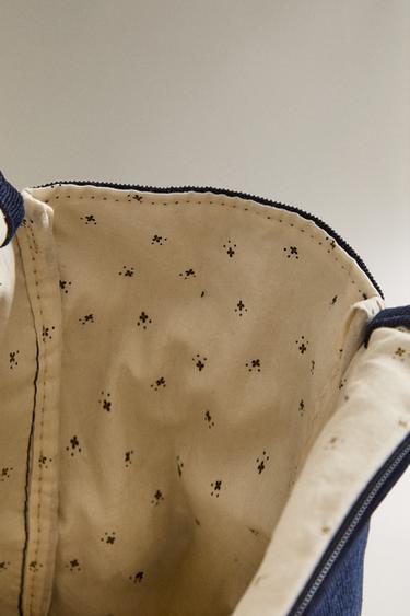 CORDUROY KRAAMTAS - Marineblauw van Zara