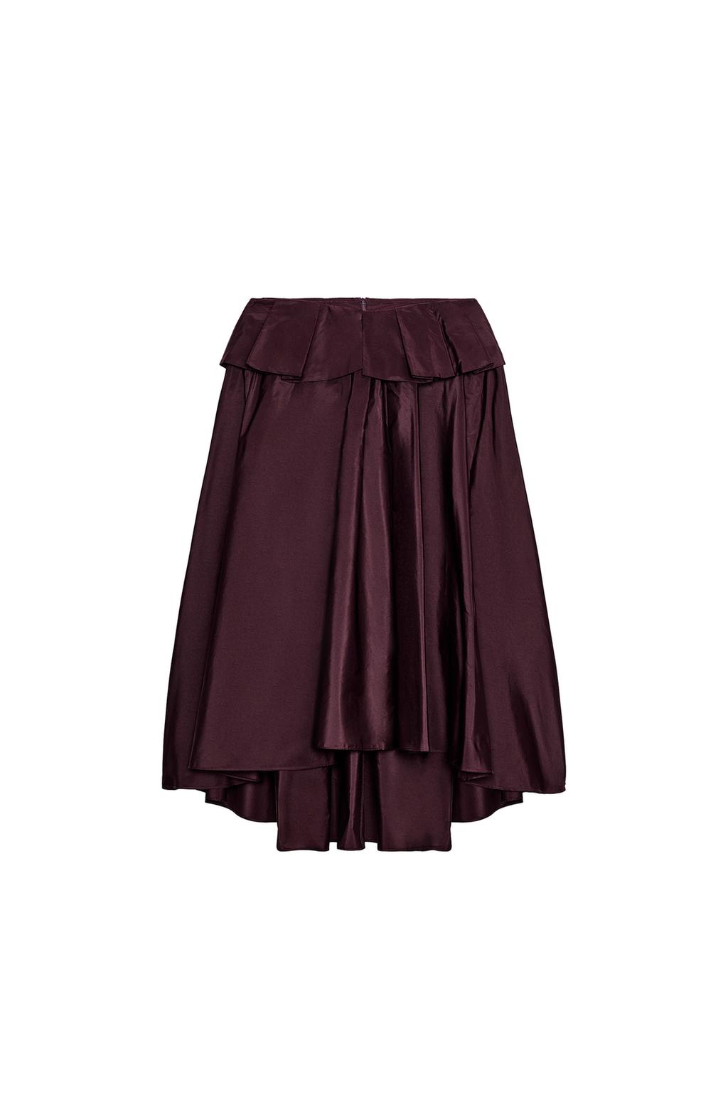 VOLUMINOUS MIDI SKIRT - image 3