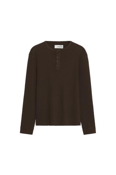 PANADERO LEPODUN WAFFLE KAMISETA SOSHIOTSUKI x ZARA - Marroia, Zara-rena