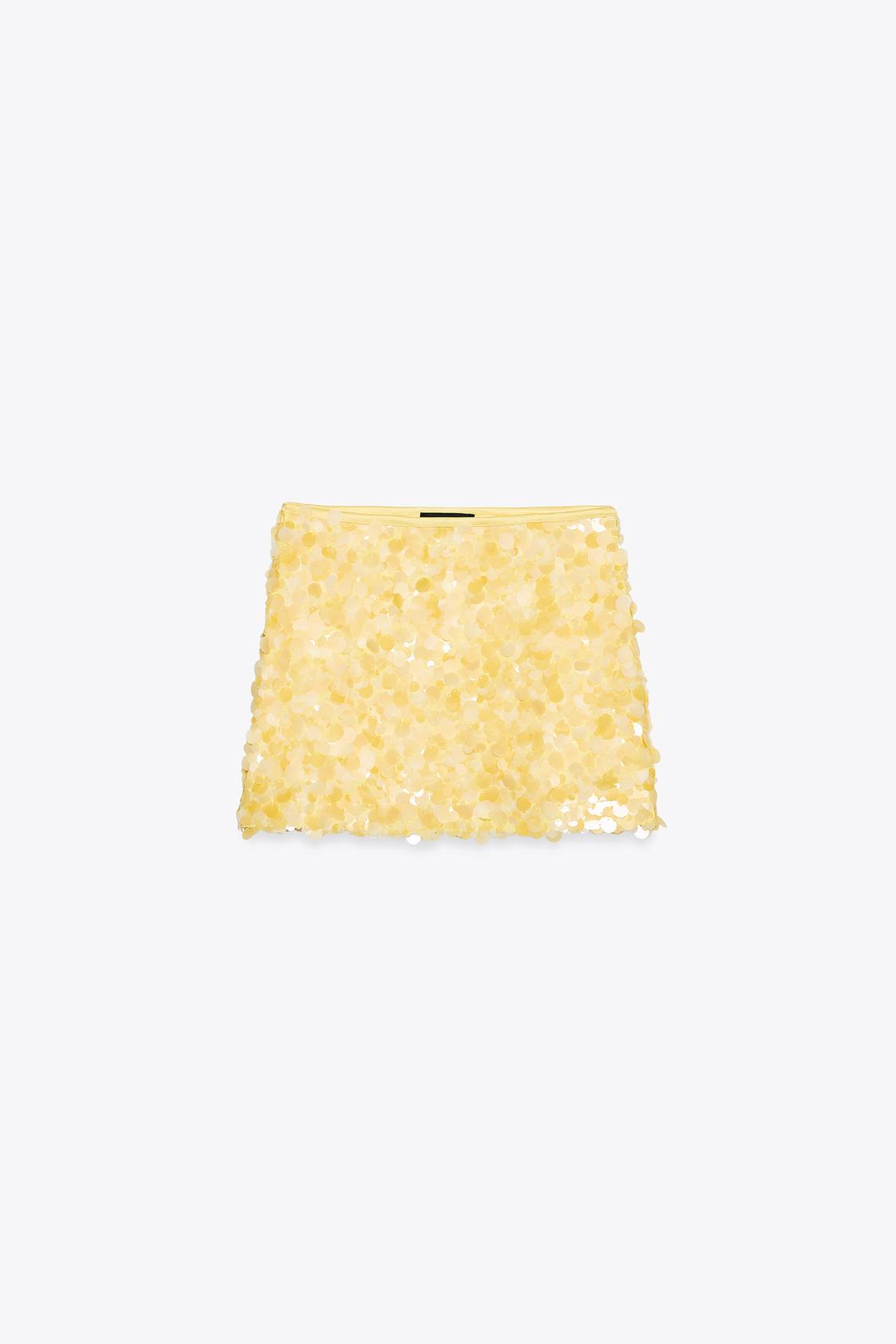 SEQUIN MINI SKIRT