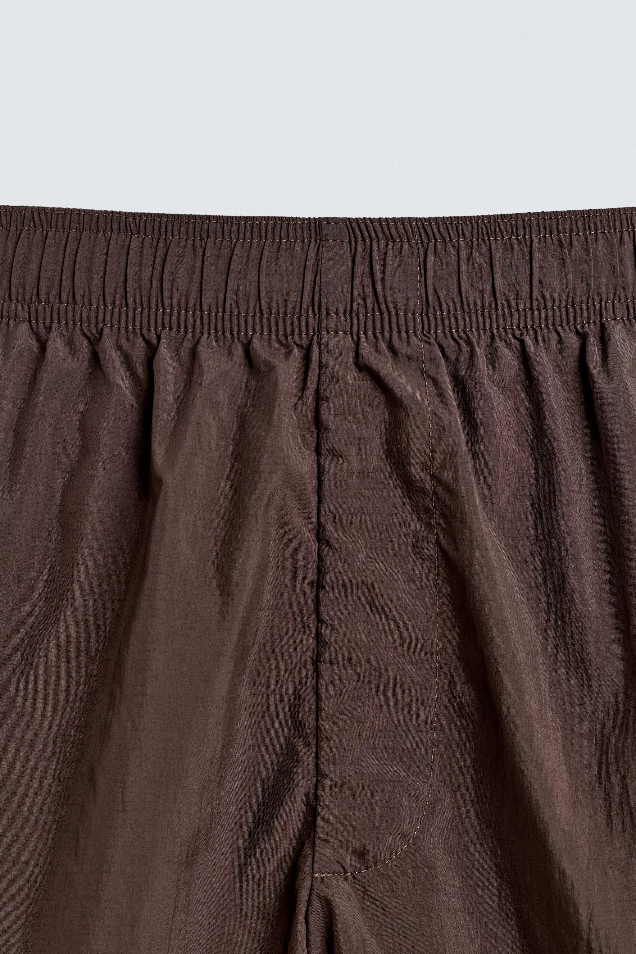 LONG CARGO SWIM TRUNKS