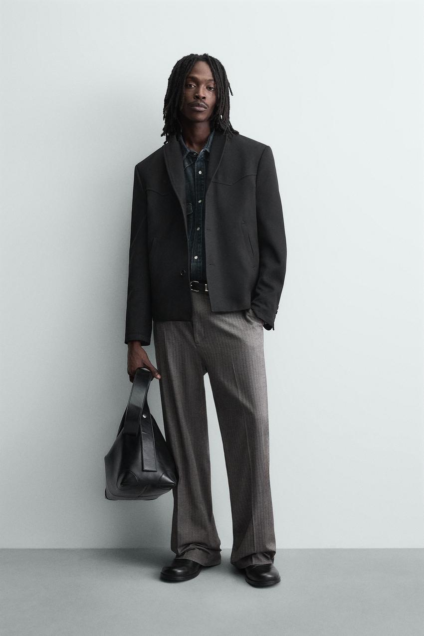 TEXTURED BLAZER - Black | ZARA United States