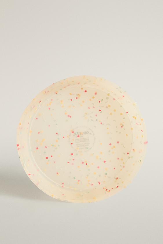 PLATO INFANTIL SILICONA CONFETI - Multicolor de Zara - Imagen 0