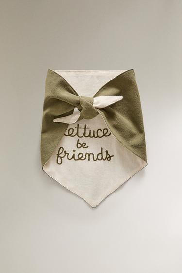 BANDANA RÉVERSIBLE TOMATE POUR ANIMAUX - Vert de Zara - Image 1