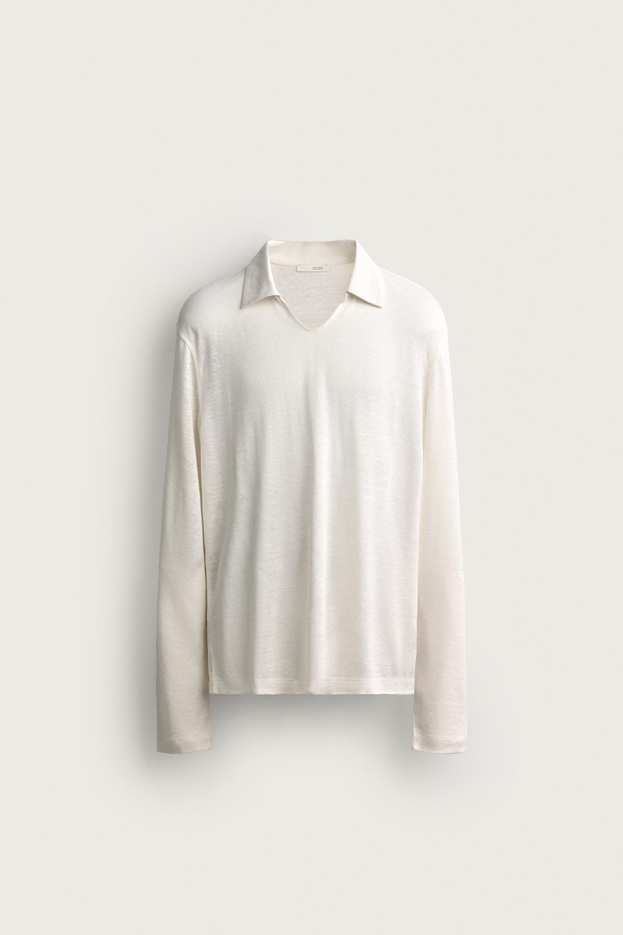 HEMP-VISCOSE BLEND REGULAR FIT POLO