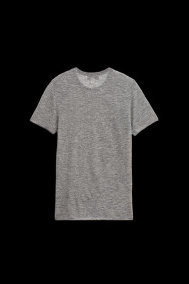 Zara 100% WOOL KNIT TOP LIMITED EDITION - Gray