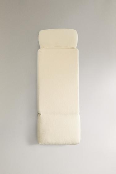 FOLDING BOUCLÉ ARMCHAIR - Ecru by Zara - Image 5