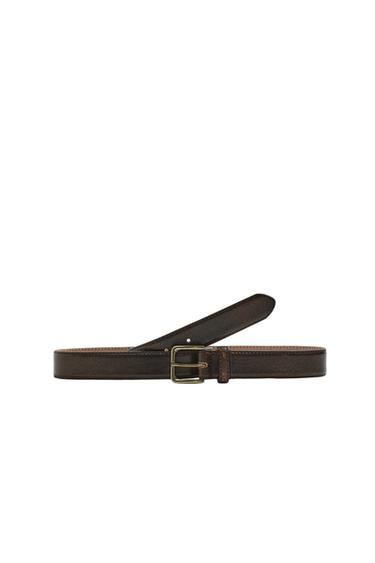 ΔΕΡΜΑΤΙΝΗ ΖΩΝΗ VINTAGE - Καφέ του Zara