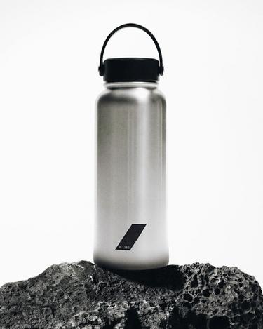 1L STAINLESS STEEL BOTTLE - Silver by Zara