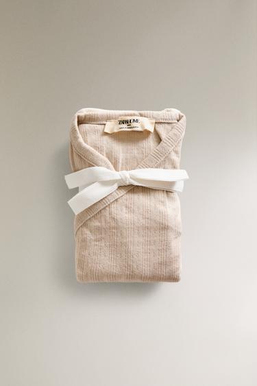 PACK DE BODIES POUR BÉBÉ - Gris taupe de Zara - Image 5