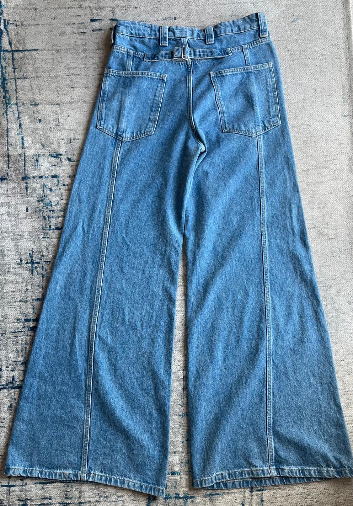 ZW COLLECTION HIGH-WAIST WIDE-LEG JEANS - Image 2