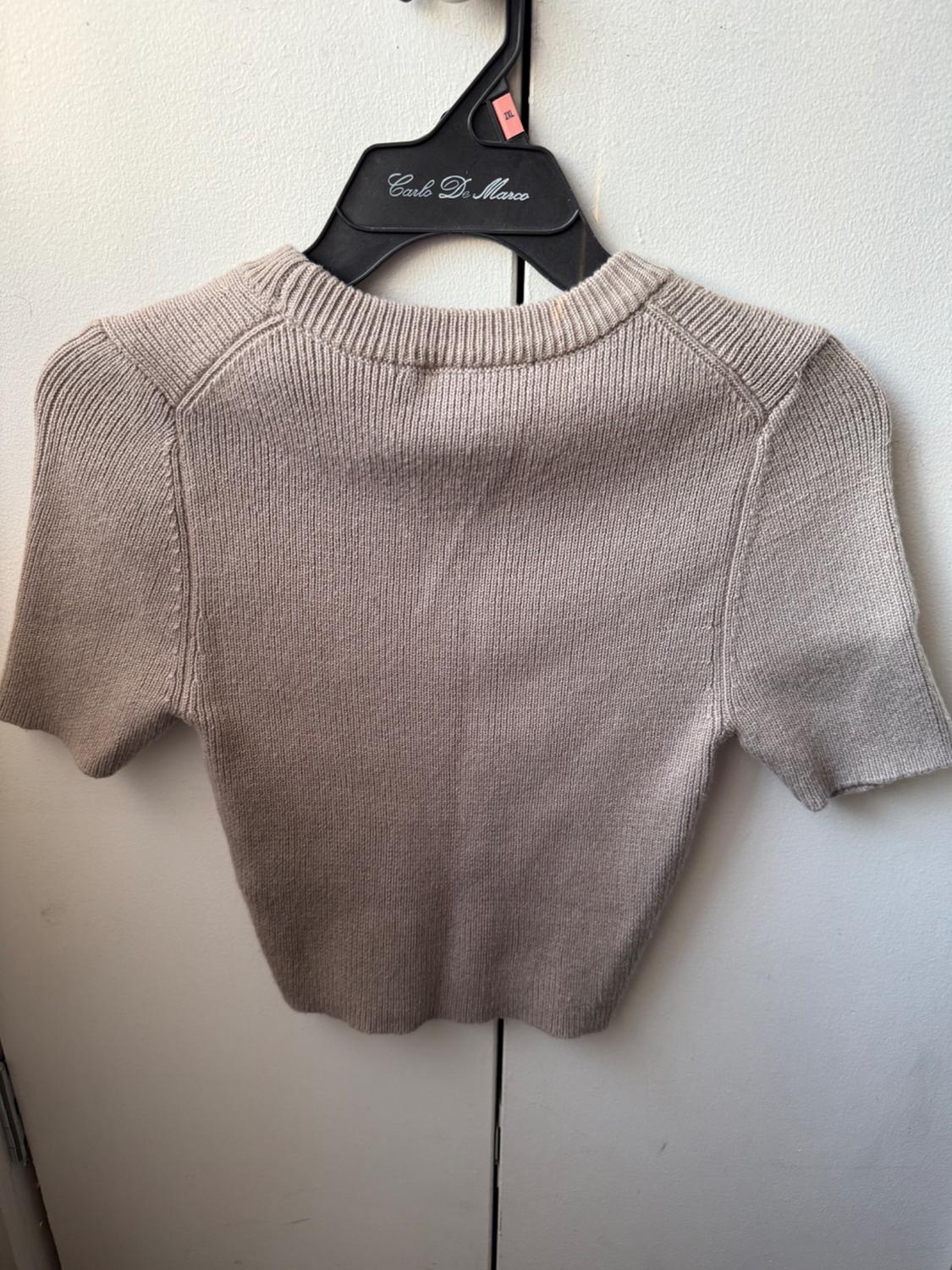 RIBBED KNIT TOP - Image 2