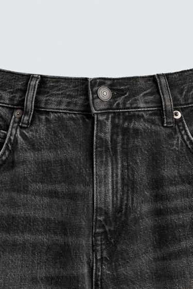 JEAN COUPE FLARE - Charbon de Zara - Image 8