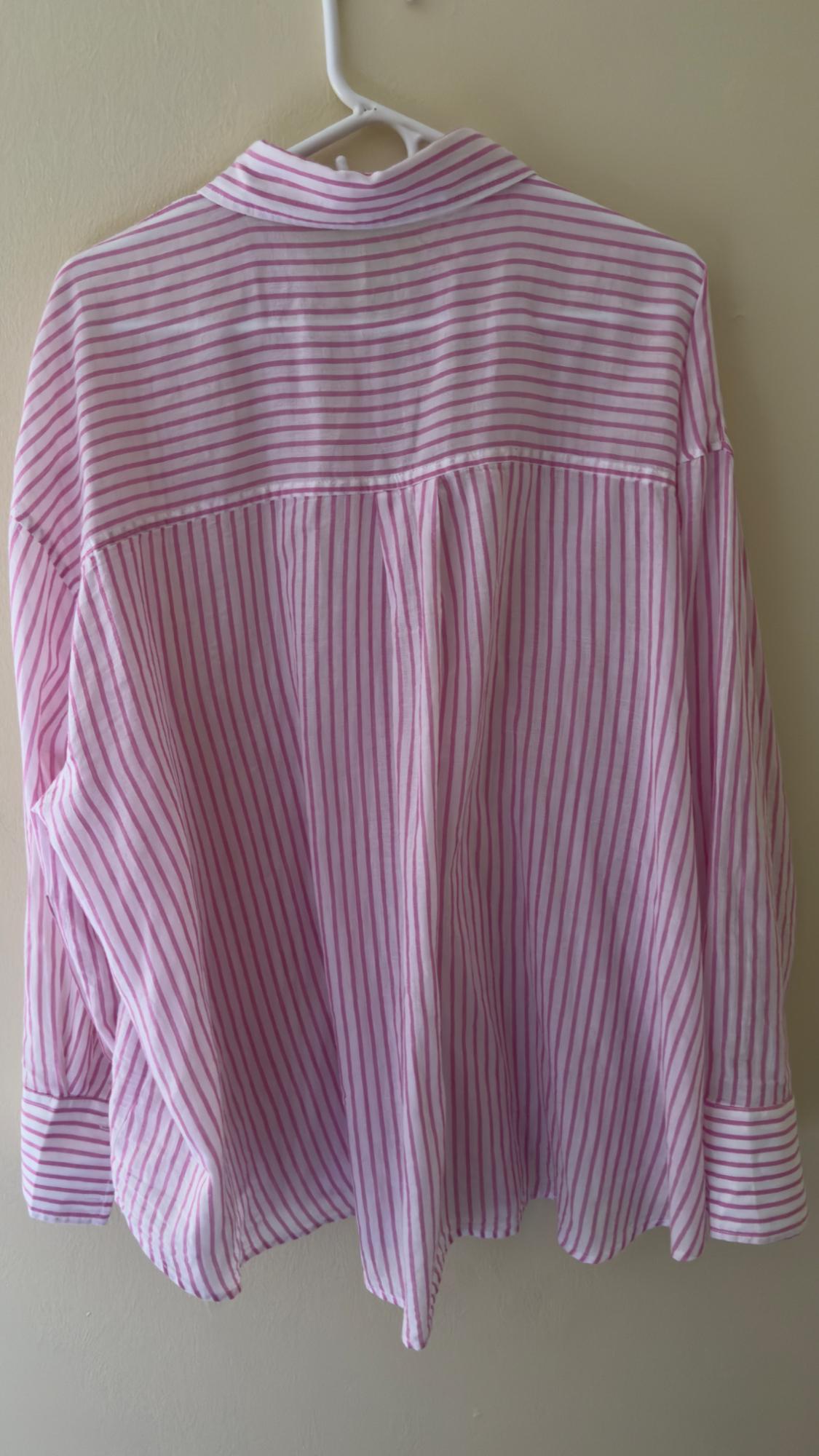 OVERSIZED STRIPED SHIRT - Image 3