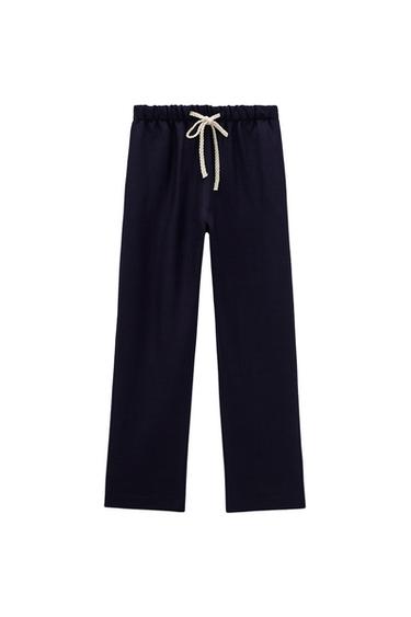 RUSTIC DRAWSTRING TROUSERS