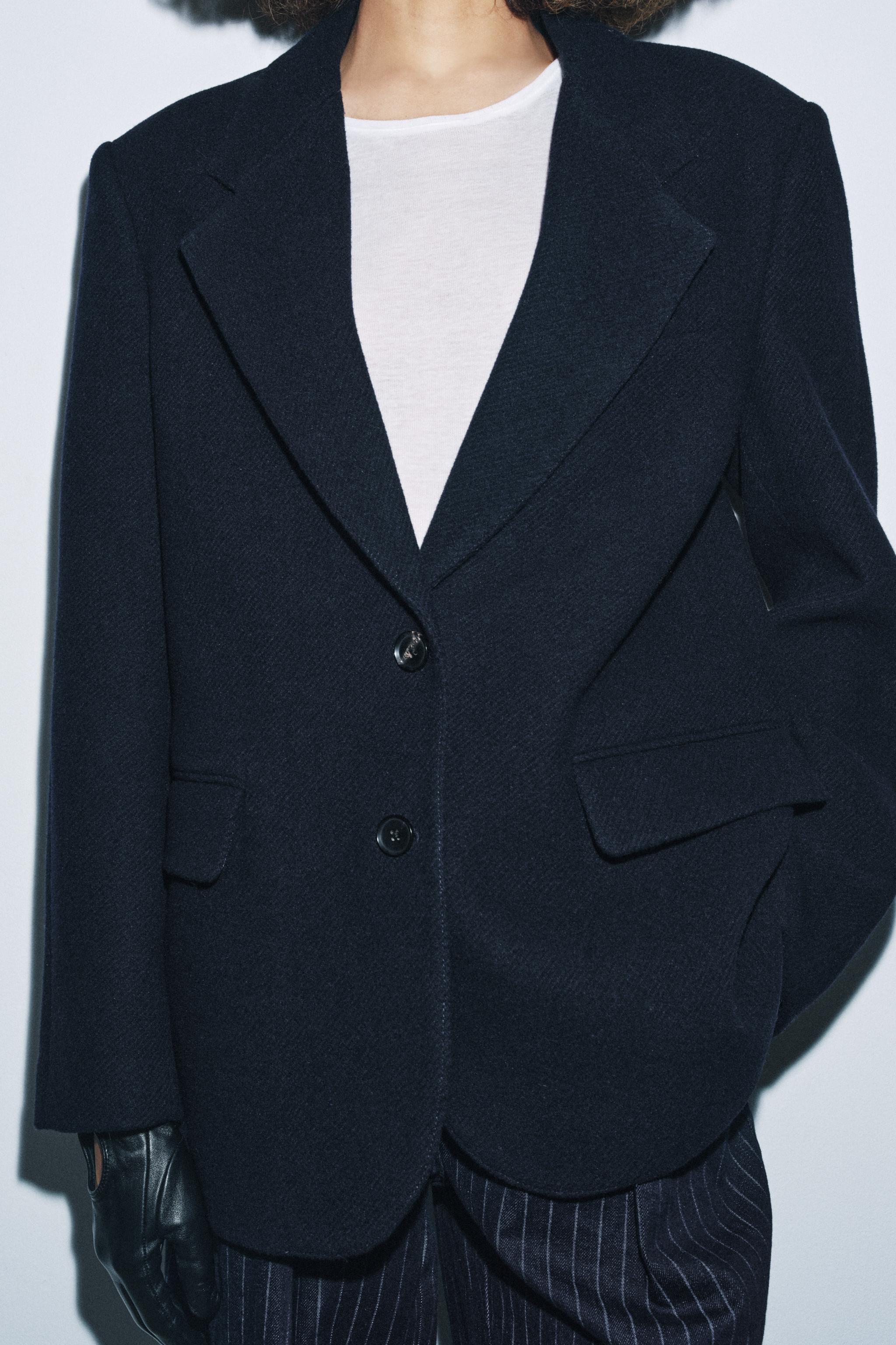 OVERSIZED WOOL BLAZER ZW COLLECTION