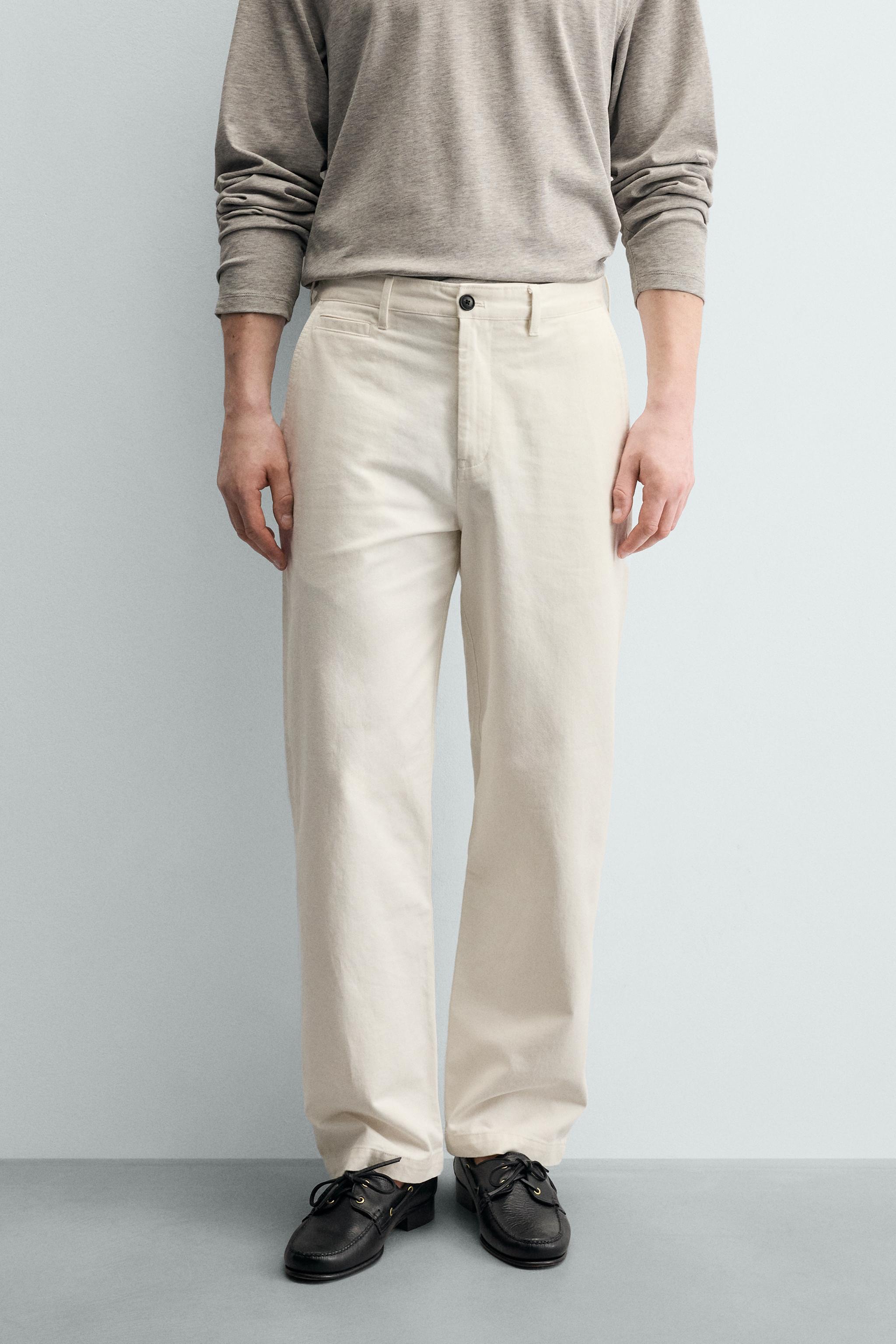 STRAIGHT FIT CHINO PANTOLON