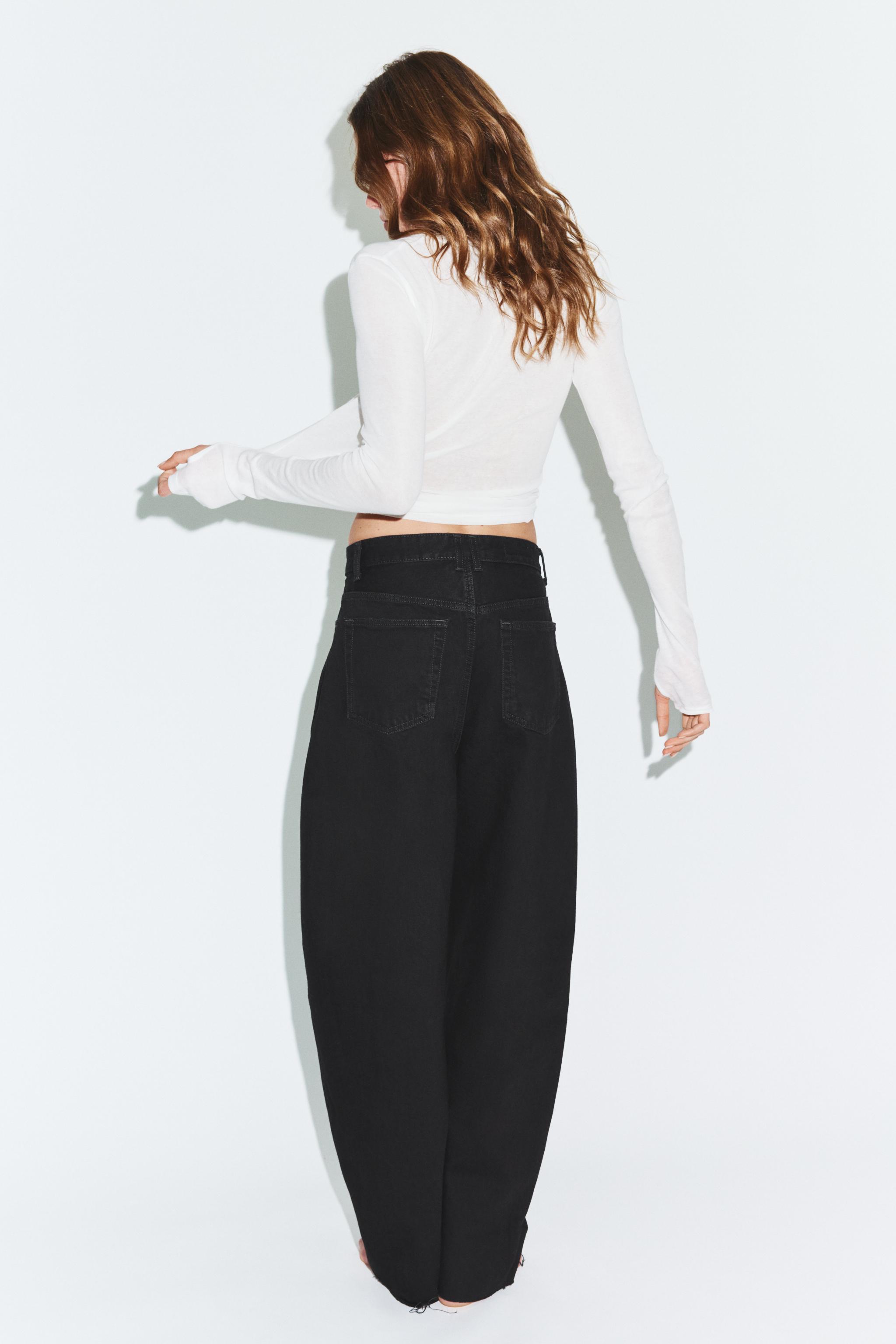 TRF BARREL HIGH WAIST JEANS