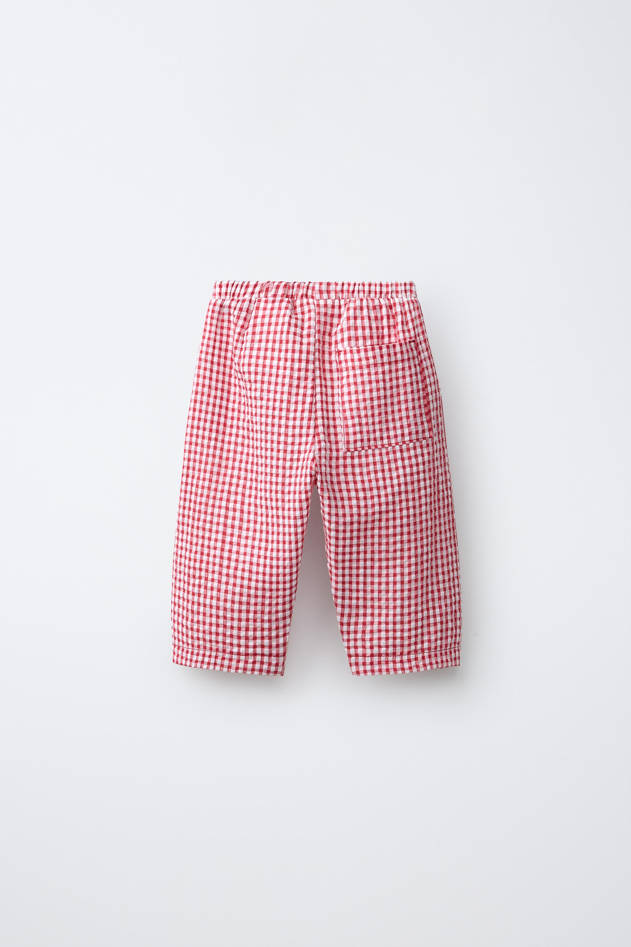 PANTALON À CARREAUX VICHY