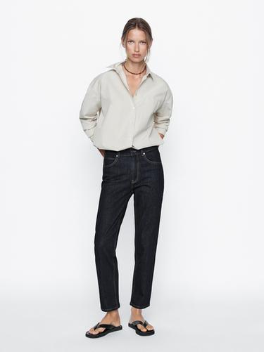 Zara Mid-rise slim fit jeans - Blue - Image 0
