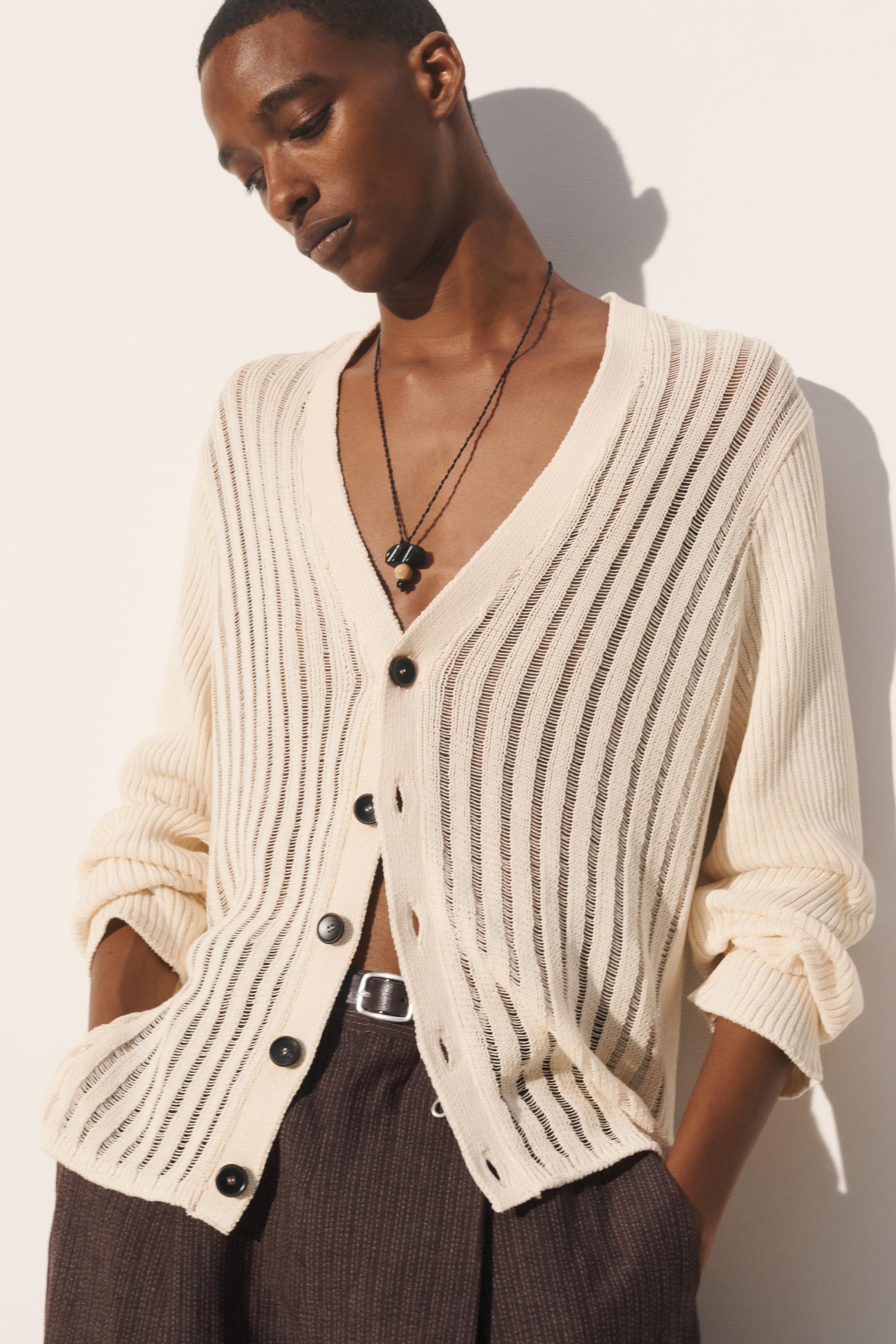 GILET STRUCTURÉ AJOURÉ