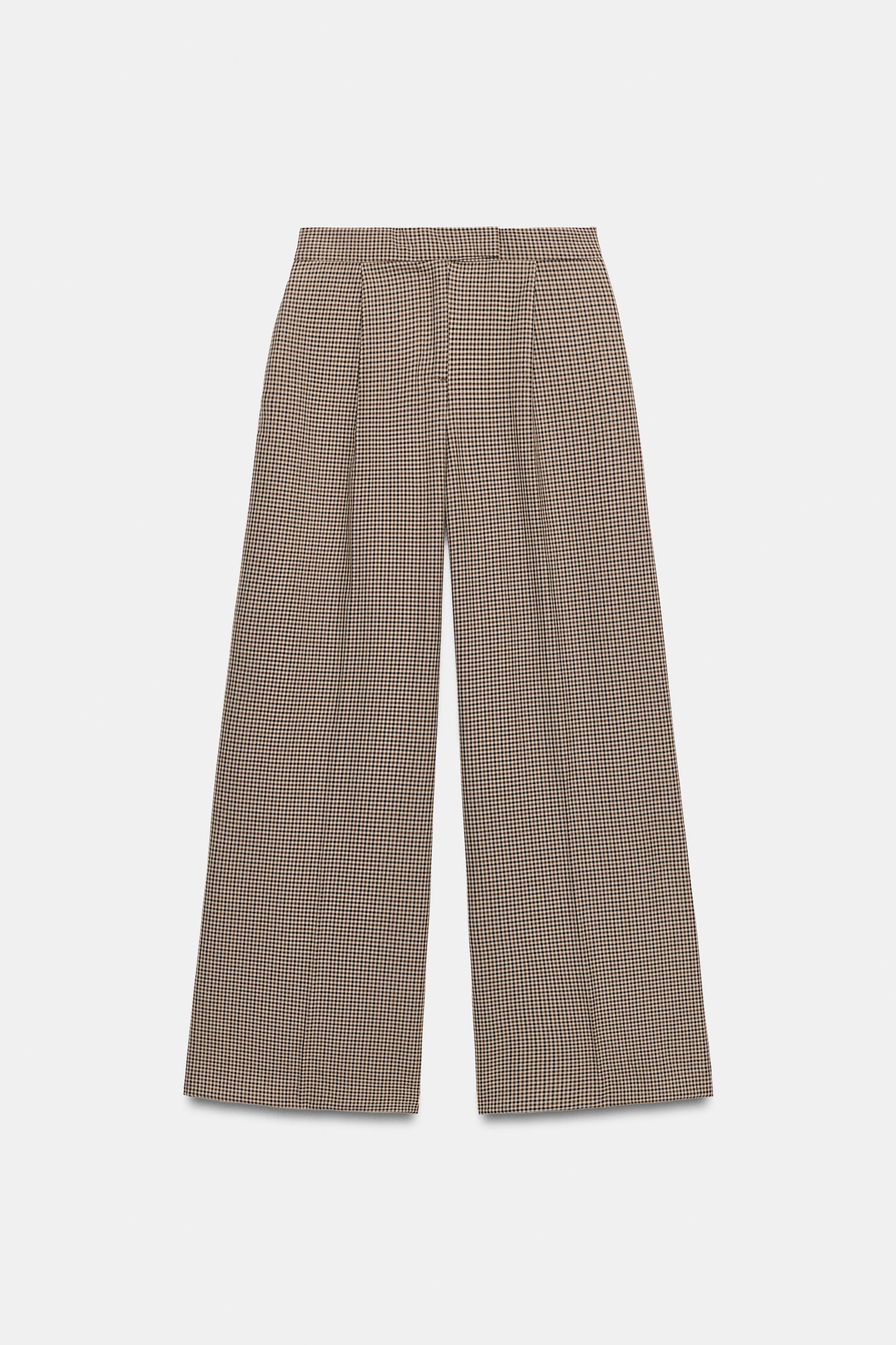 PANTALON LARGE À PINCES