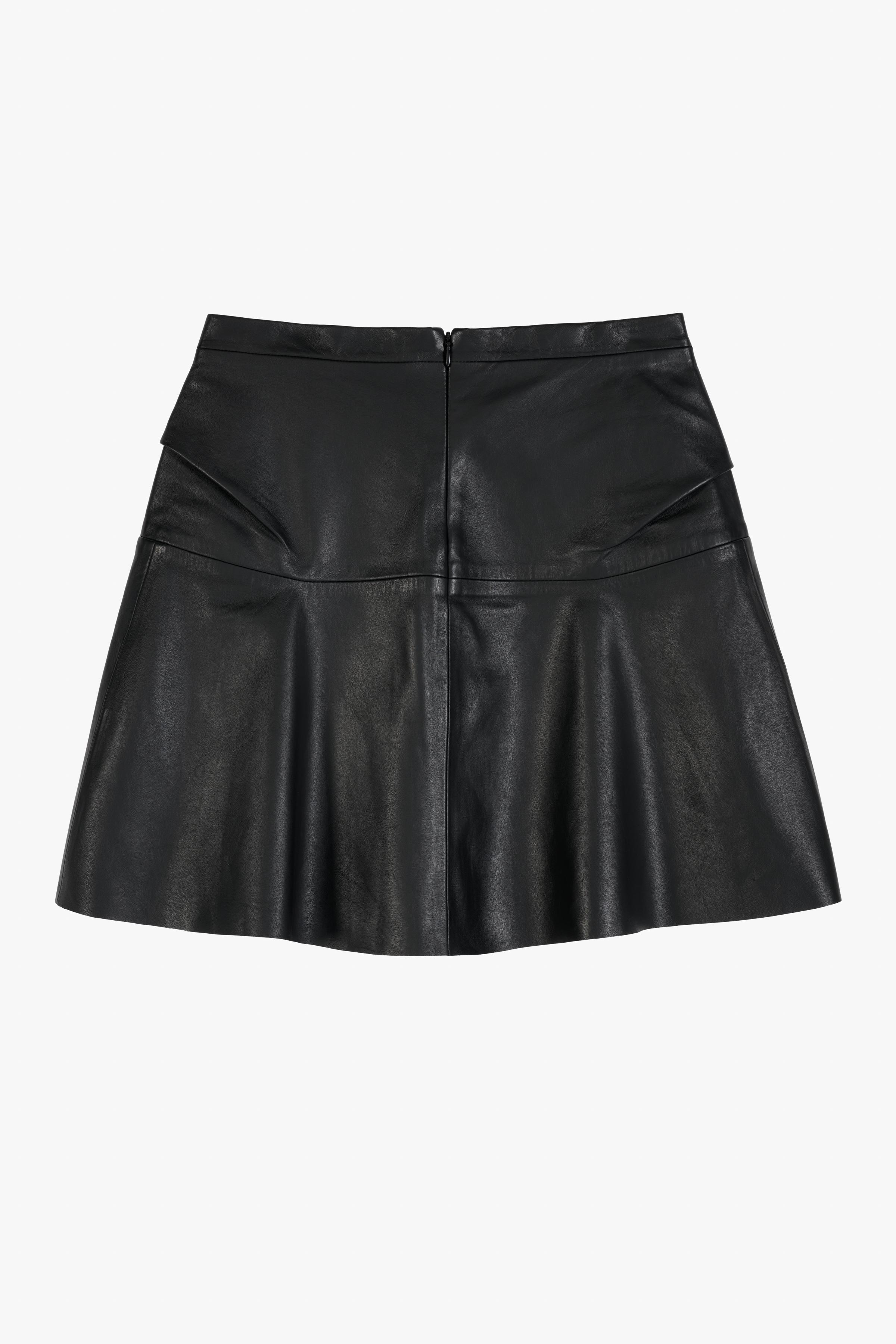 Zara leren online rok