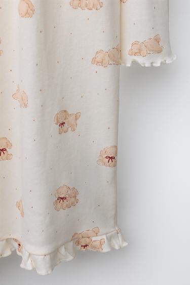 2-6 YEARS/ DOGGY NIGHTDRESS PYJAMAS - camel by Zara - Image 3