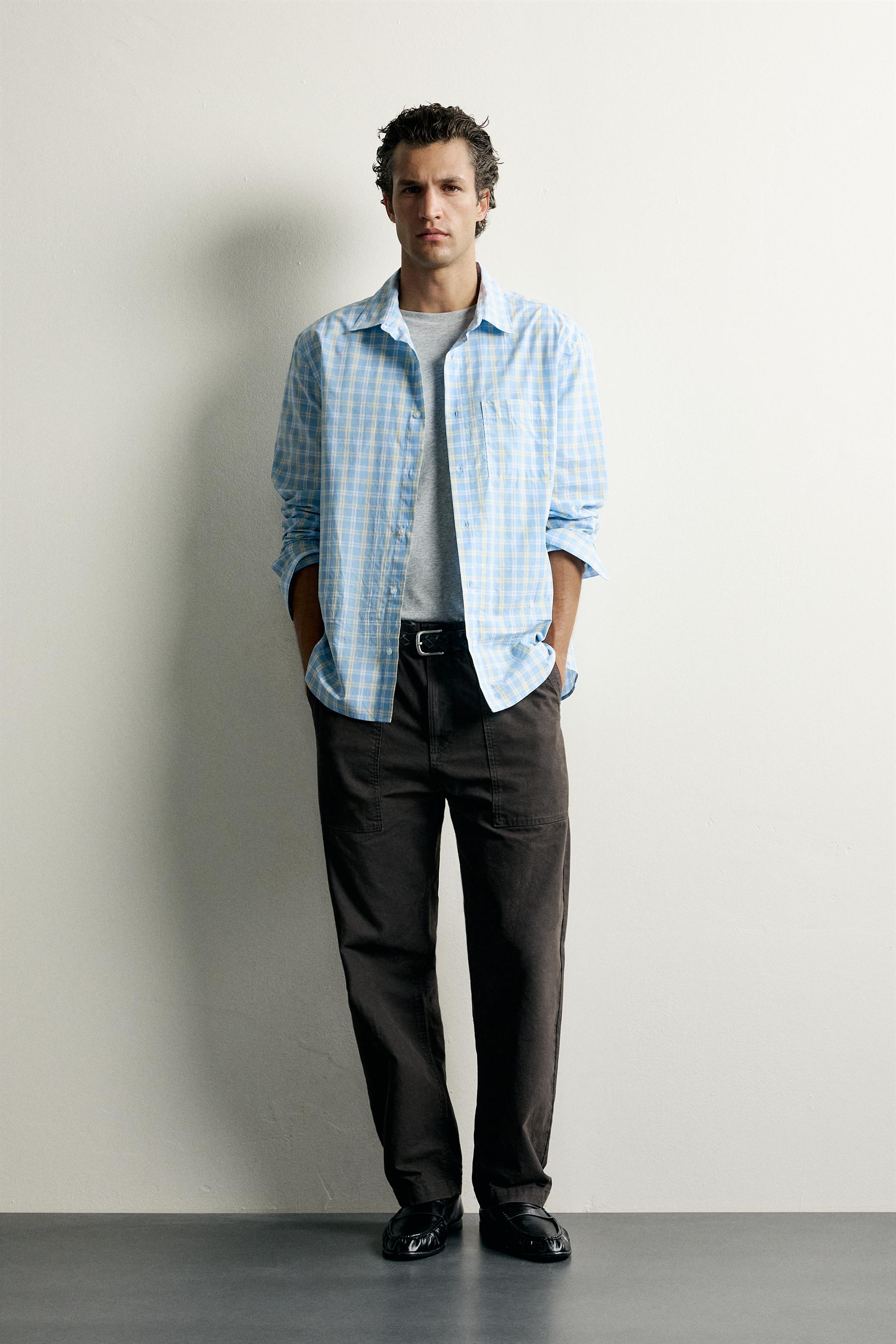 CHEMISE COUPE REGULAR À CARREAUX